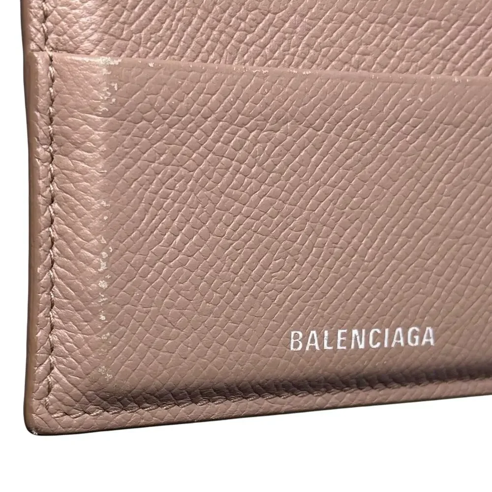 Balenciaga Beige Cardholder Wallet